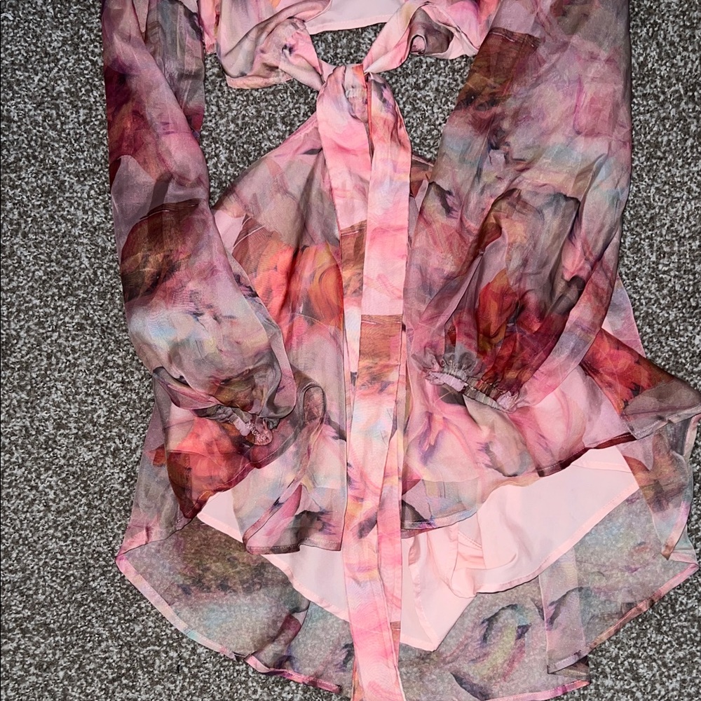 SHEIN Multicolor Abstract Dress - Picture 5 of 5